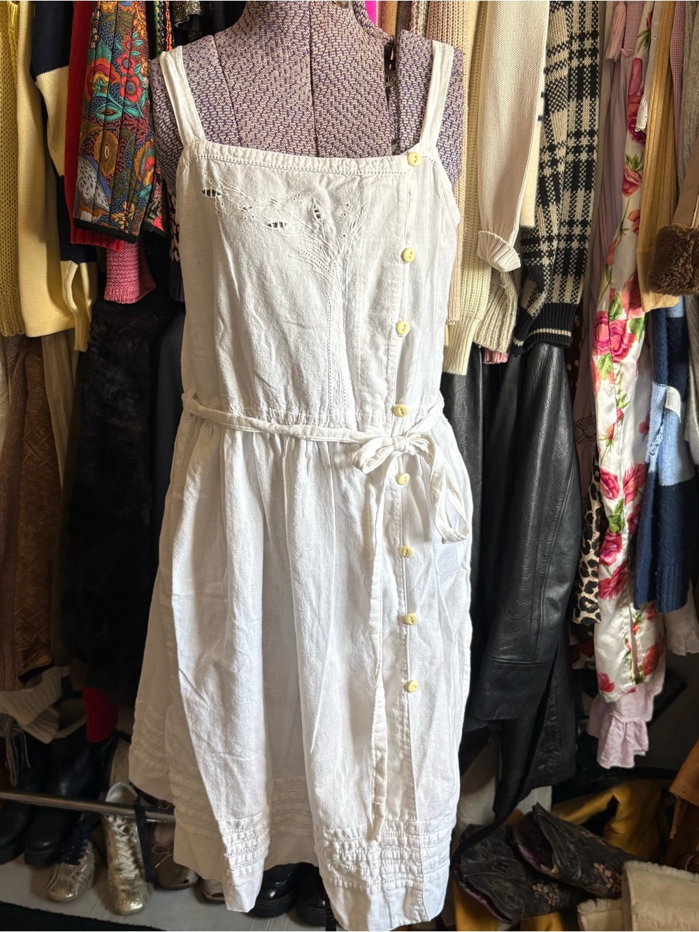 Vintage Moonglow Cotton Dress